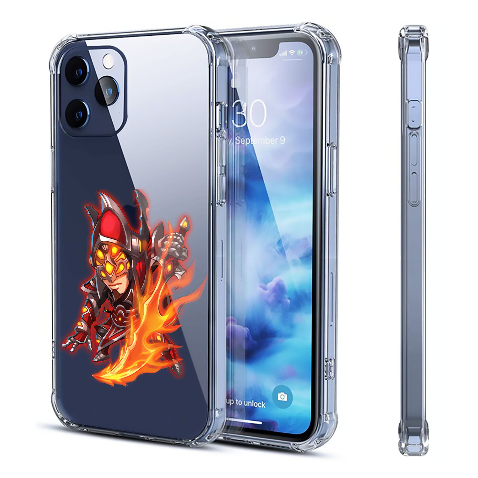 （画像用） リーグ・オブ・レジェンド League of Legends LOL 【iPhone 12シリーズ対応】透明スマホケース（クリアソフトケース）